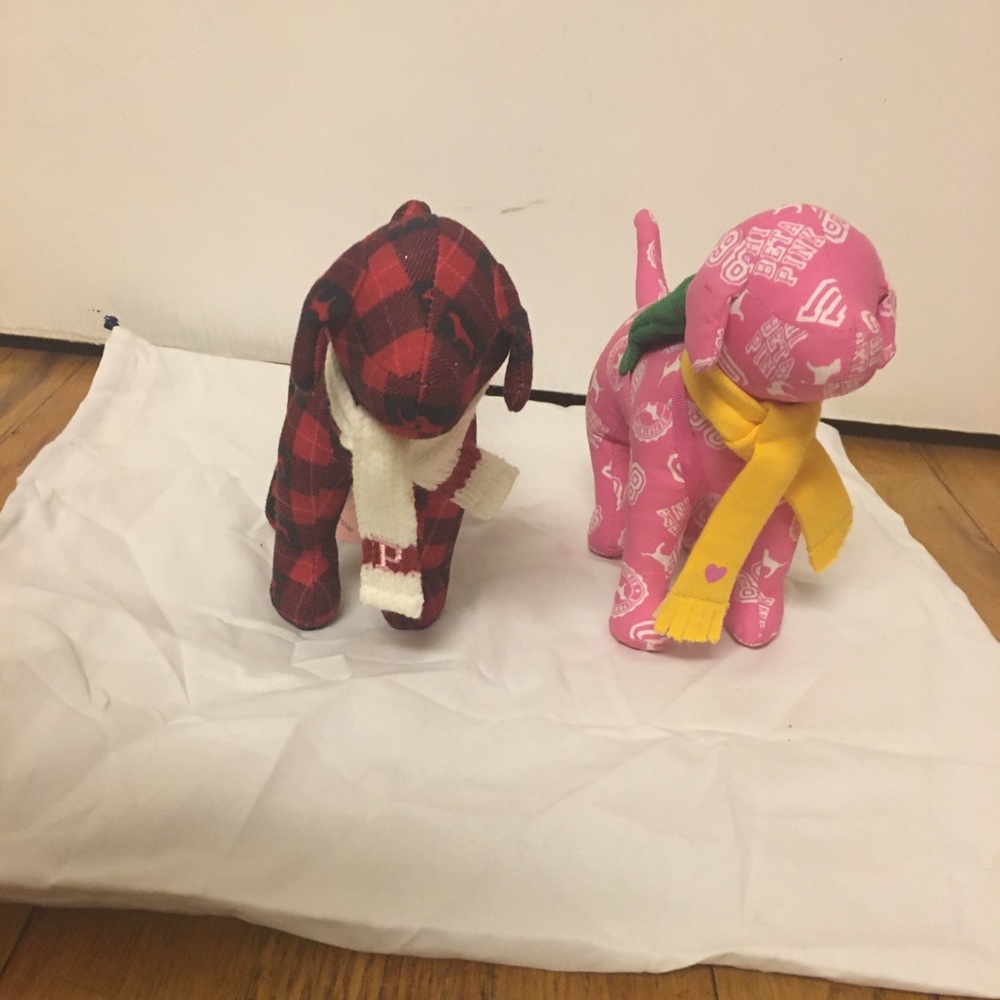 New Pink Dogs Stuffed Animals